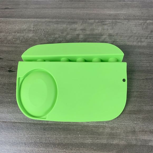 Silicone Utensil Rest Spoon Rest Heat-Resistant W/Drip Pad for Multiple Utensils - Picture 10 of 10